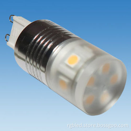 G9 LED Lamp with 11pcs 5050SMD, 260lm, 3.0W Power and 120V/230V AC